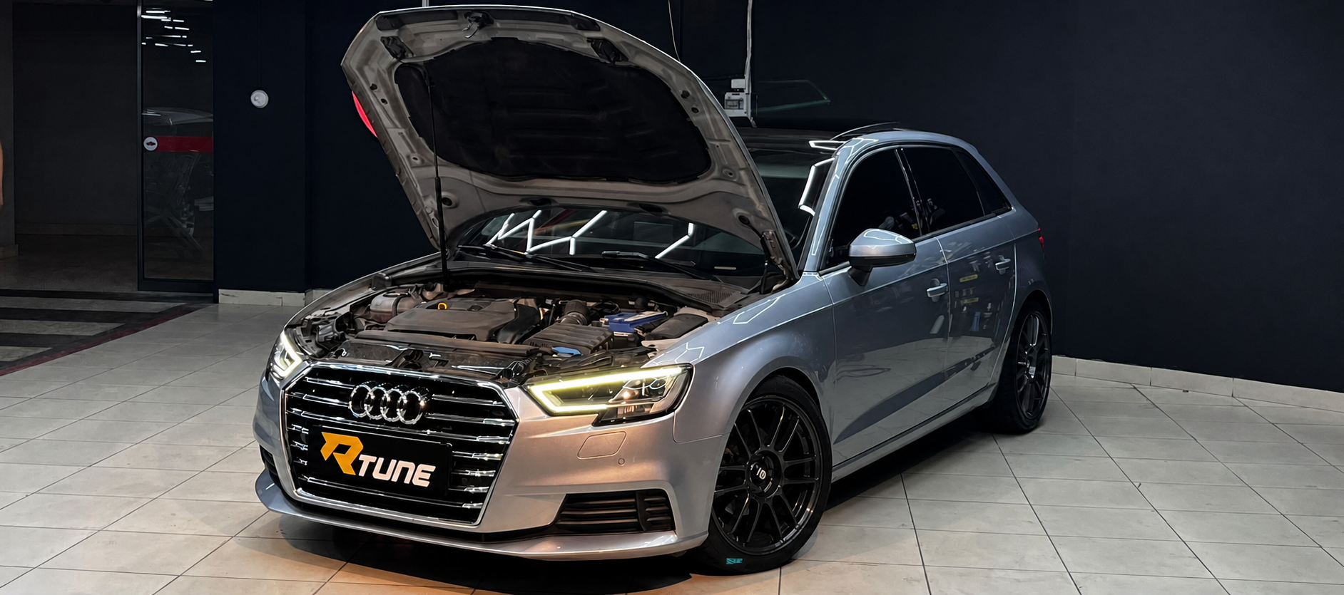 RTune plakalıklı Audi A3