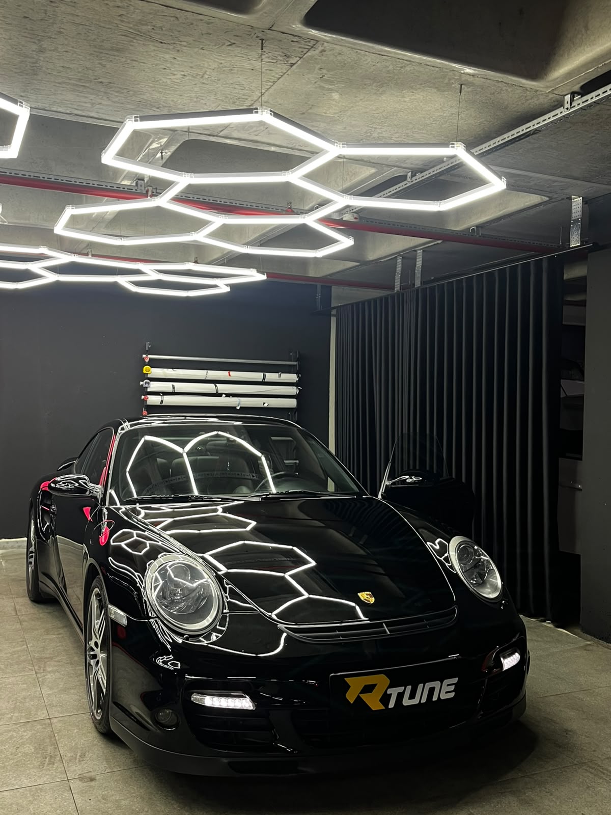 RTune atölyesinde Porsche